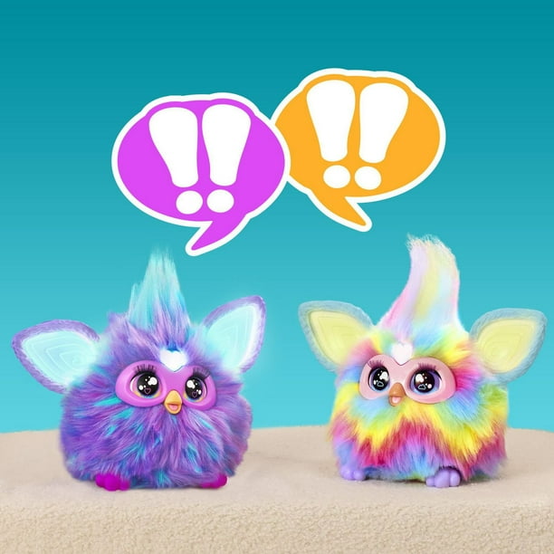 Furby Tie Dye Interactive Plush Toy - English Version - Walmart.ca