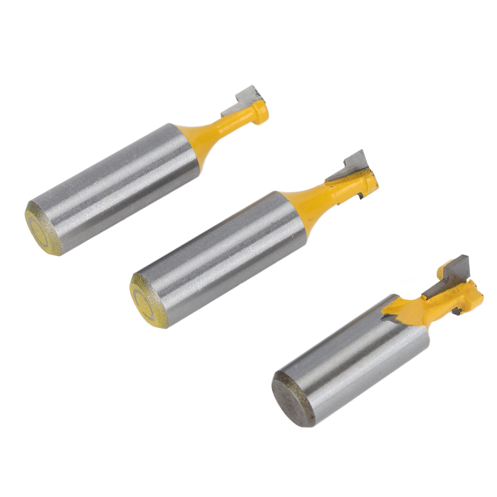 T Slot Router Bit, Wood Router 3 Different Size With Storage Boxes For