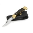 thumbnail image 3 of Buck 110 Folding Hunter® Knife with Genuine Ebony Handle, Brass Bolsters, Razor Sharp Clip Point, Hunting Folding-Knife, 3 of 4