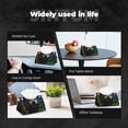 thumbnail image 7 of Logiee Realistic Style Green Fur Wolf Print Tissue Box Cover,Stylish Tissue Box Holder Decorative Tissue Cover for Bathroom Toilet Bedroom Living Room Table Desk Office, 7 of 7