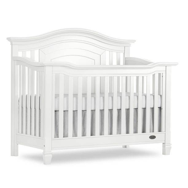 Evolur Fairbanks 5 In 1 Convertible Crib White Walmart Com