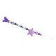 thumbnail image 2 of Soother Soporter Pacificador Soporte Clip Silicone Candy Color Star Chain () Purple, 2 of 9