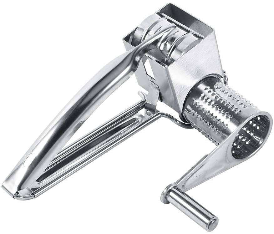 Stainless Steel Rotary Handheld Cheese Grater 
