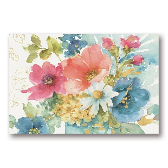 Gango Home Decor Contemporary My Garden Bouquet I by Lisa Audit (Printed on Paper); One 18x12in Unframed Paper Poster