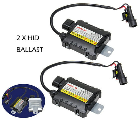 2x Digital 55W Slim HID Replacement Light Ballast Xenon Conversion Kit