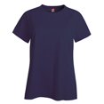 thumbnail image 1 of Hanes SL04 T-Shirt Nano pour Femmes - Bleu Marine, 2X, 1 of 4