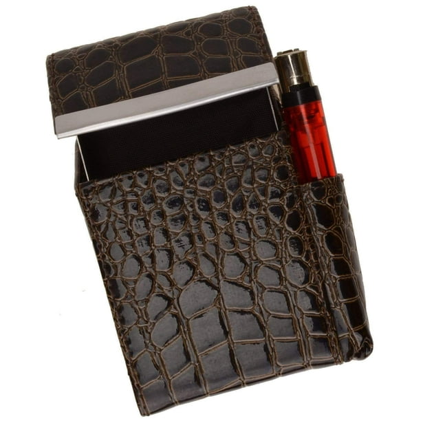 Cigarette Case holder with lighter pocket 92812