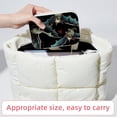 thumbnail image 6 of Bat Velvet Portable Jewelry Box with Removable Compartment - Ideal Bracelet Holder and Necklace Organizer - Gift, 6 of 7
