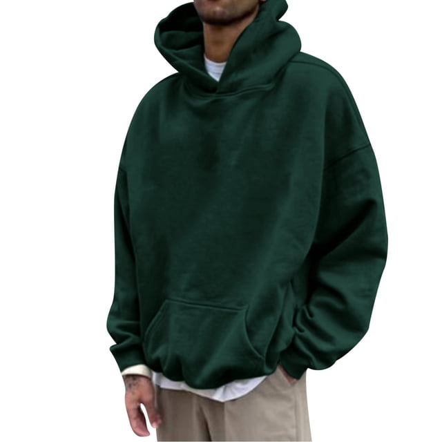 Gibobby Sudadera DE Bloques con Capucha Colores Stretch Hombre Hoodie(AG,G)