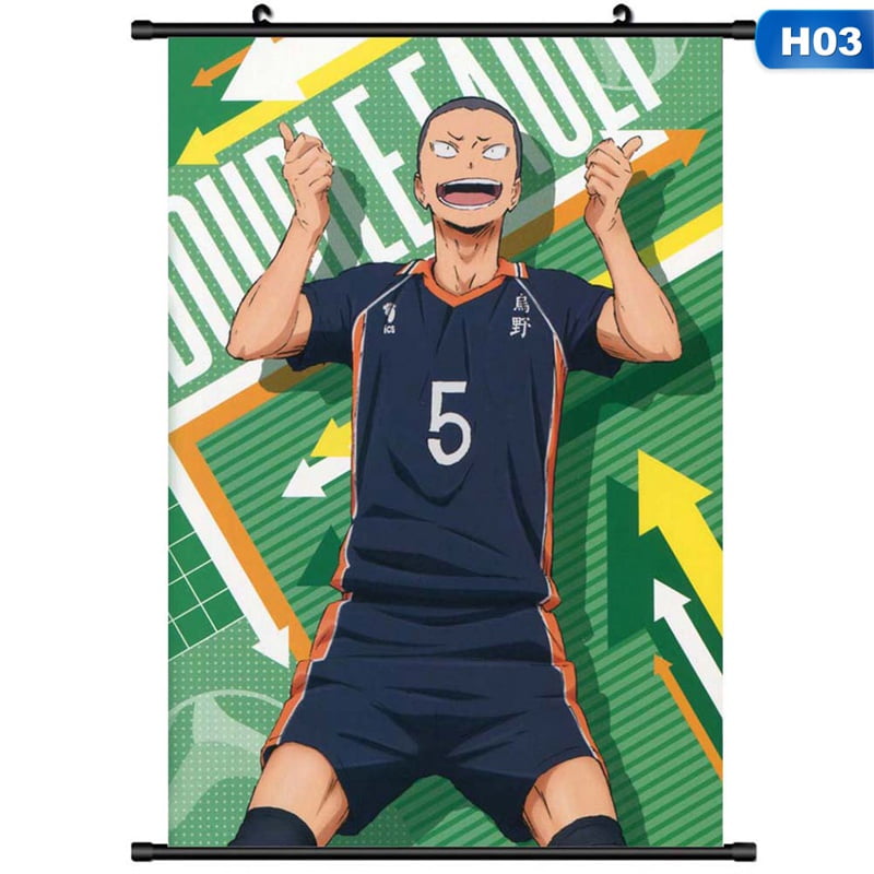 PWFE Anime Volleyball Boy Digital Paint Haikyuu Japan Style Cartoon