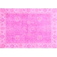 thumbnail image 1 of Ahgly Company Indoor Rectangle Oriental Pink Traditional Area Rugs, 5' x 7', 1 of 4
