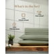 thumbnail image 3 of Juego de sábanas Good Sleep Bedding Split King, 100% algodón, 1000 hilos, 3 of 7