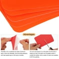 thumbnail image 3 of Parches de tela Uxcell para planchar Mandarina 4.9"x3.7" para ropa Paquete de 10, 3 of 6
