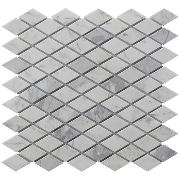 Intrend Tile NS020-A Carrara Pierre Diamant Mosaïque