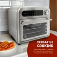 thumbnail image 2 of Elite Cuisine EAF0510 Infinite-Use Air Fryer Oven, Stainless Steel, 2 of 6