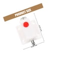 thumbnail image 4 of OULII 10Pcs Spring Latch Security Lock Latch for Cabinet and Window 5x3.6cm, 4 of 8