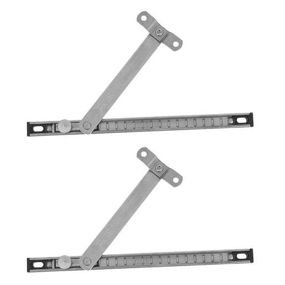 HEATSHAKING Limiting Stopper Steel 2Pcs 8.06X0.51X0.16in