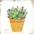thumbnail image 2 of Tava Studios 26x26 Black Ornate Wood Framed with Double Matting Museum Art Print Titled - Boho Cacti IV, 2 of 4