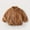Brown, variant on Kids Winter Coats for Toddler Grils Fleece Outwear Boys Zipper Solid-color Thick Warm Coat