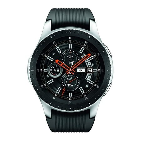 Restored Samsung SM-R800NZSAXAR Galaxy Watch (46mm) Silver (Bluetooth) - US Version (Refurbished)