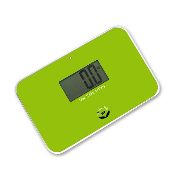 NewlineNY Lightest Step On Super Mini Travel Bathroom Scale, SBB0638SM-GN Green by NewlineNY multicolor