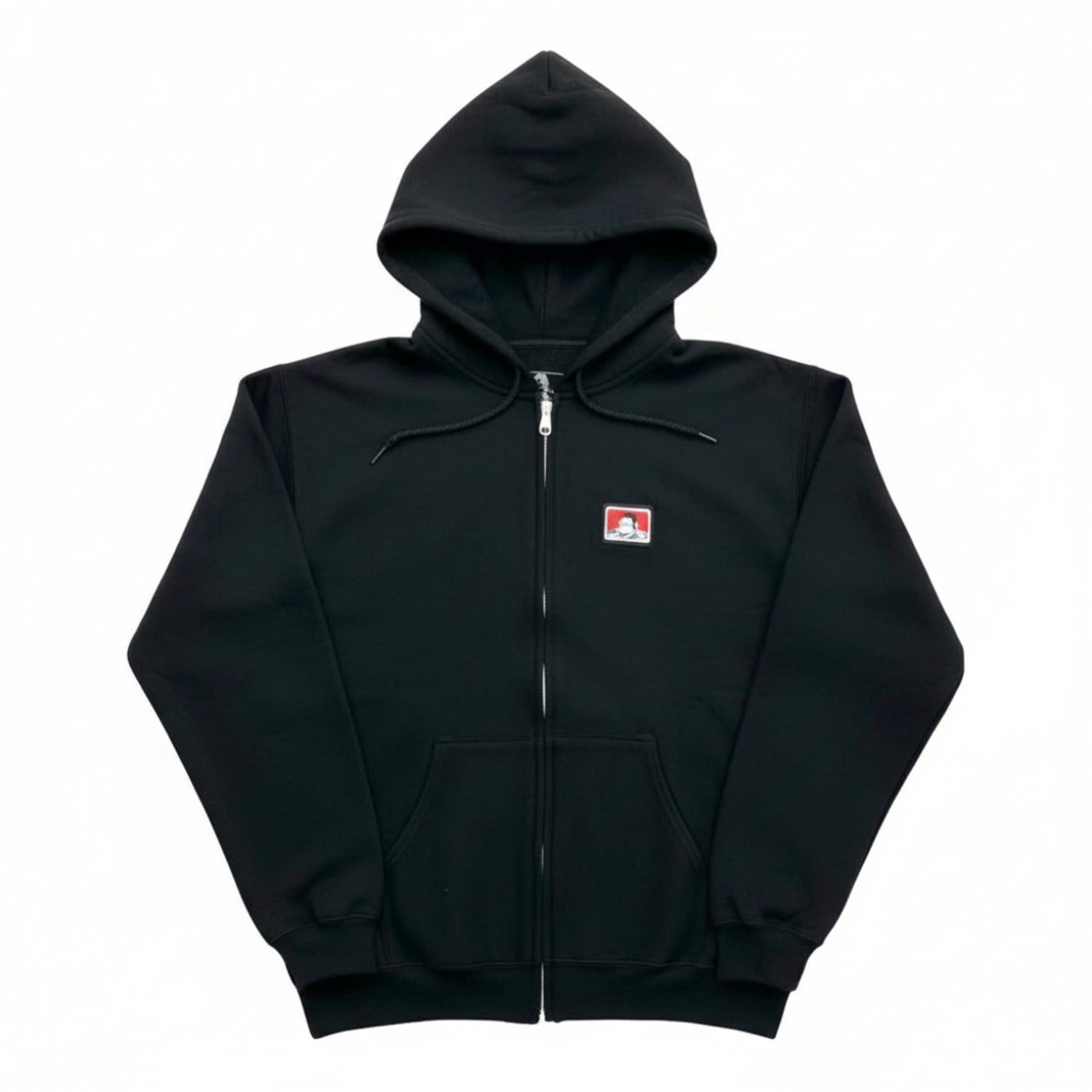 Ben Davis Men's Hooded Zip-Up Sweatshirt