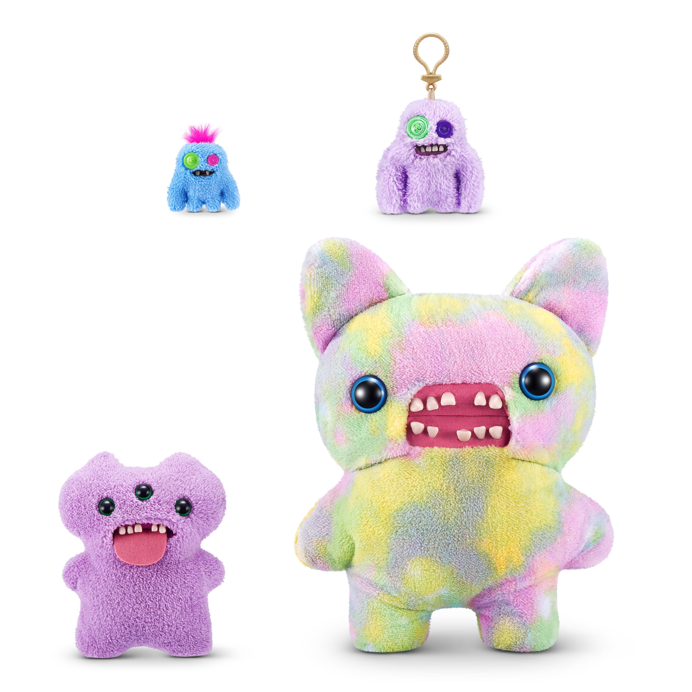 Fuggler, Baby Fuggs, 3.5 inch (Rabid Rabbit), Multicolor Plush