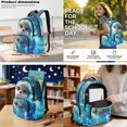 thumbnail image 3 of Yuyamidu Otter Backpack for School Girls Boys 6-8 Lightweight Backpack with Lunch Box Pencil Case Water Bottle Sleeve 4 Pcs for Elementary Kindergarten Kids School Bookbag, 3 of 7