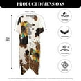 thumbnail image 6 of DISNIMO Leopard Cow Sunflower Print Women's Beach Cover up Kimono Swimsuit Coverup Cardigan Bathing Suit Coverups Summer Casual Loose Bikini Cover Up, 6 of 6