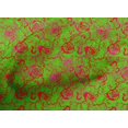 thumbnail image 4 of oneOone Cotton Cambric Green Fabric Batik Sewing Craft Projects Fabric Prints By Yard 56 Inch Wide - A2, 4 of 4