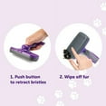 thumbnail image 3 of self-cleaning nail rake comb, 3 of 5