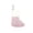 Pink, variant on Pnmtdaia 9.8 Inch Light Gray Christmas Stocking, Soft Faux Fur Plush Xmas Stocking with White Cuff for Holiday Home Fireplace Hanging Decor Gift Candy Pouch