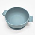 thumbnail image 5 of New Innovative Children Tableware Baby Silicone Complementary Food Double Ear Bowl Soup Bowl Steamed Egg Dining Tableware Outdoor Dining Table Set for 4 round, 5 of 5