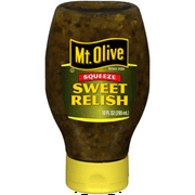 Mt. Olive Relish Sweet Squeeze, 10 Fl Oz (Pack of 2)