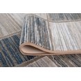 thumbnail image 6 of Contemporary 9x12 Area Rug (9'3'' x 12'6'') Abstract Taupe, Beige Living Room Easy to Clean, 6 of 9