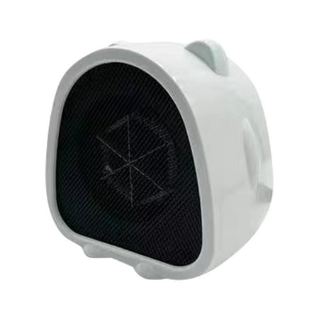 

Gaiseeis Portable Fan Heater Electric Heating 500W High Energy Oscillating P-TC Ceramic Heating Fast Heating Room Thermostat With Overheat And Tilt Protection White
