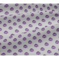 thumbnail image 5 of oneOone Viscose Jersey Purple Fabric Block Sewing Fabric By The Yard Printed Diy Clothing Sewing Supplies 60 Inch Wide, 5 of 5
