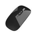 thumbnail image 5 of AuroraX Gaming Mouse Wireless Mute,Silm,Adjustable 1600 dpi,Bluetooth+2.4G,Ergonomic Mouse Rechargeable,Portable,500mAh,Wireless Mouse For PC -Black, 5 of 5