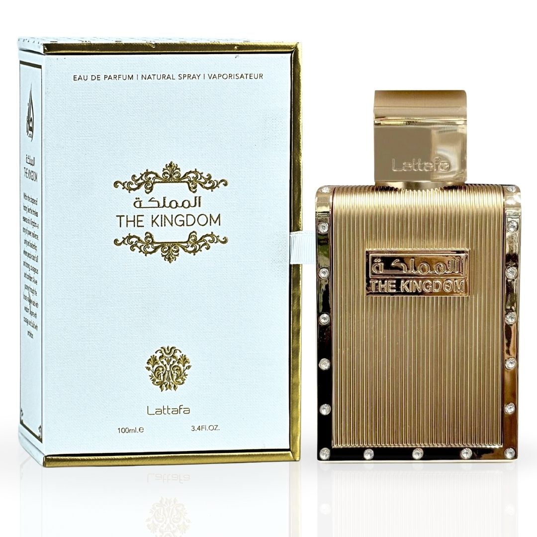 The Kingdom for Men Eau De Parfum Spray 100ML (3.4 OZ) by Lattafa