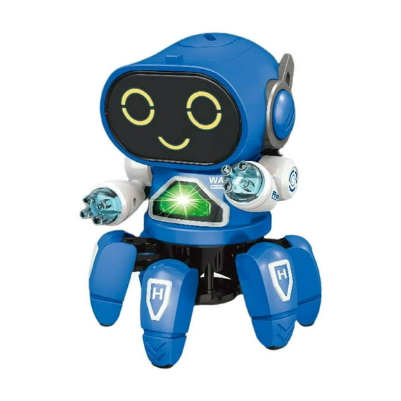 Six Clawed Fish Dancing Robot Electric Musical Toy for Children