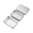 thumbnail image 1 of Jabonera de viaje de aluminio con tapa, jabonera ligera de metal, soporte para jabones para camping, gimnasio, viajes, hogar, baño, almacenamiento, 1 of 8