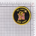 thumbnail image 2 of Fly Navy Beat Army Patch – Plastic Backing/Sew on, 2 of 2