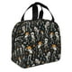 thumbnail image 2 of Easygdp Dancing Skeleton Party Bolsa Térmica Premium - Tela Oxford Impermeable, Gran Capacidad, Bolsillo Frontal, Unisex para Trabajo, Escuela, Actividades al Aire Libre y Picnics, 2 of 8