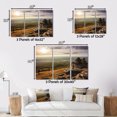 thumbnail image 4 of Designart "Sunset Harmony at Arkansas Grand Canyon I" Landscapes Wall Art Prints Set, 4 of 5