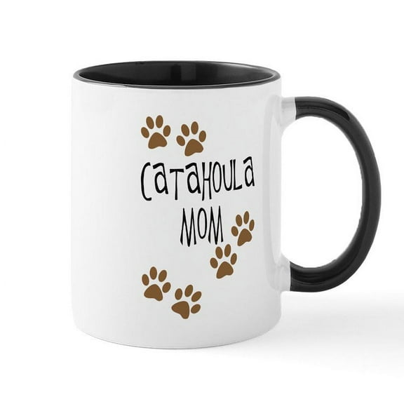 CafePress - Catahoula Mom - 11 oz Ceramic Mug - Novelty Coffee Tea Cup