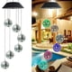 thumbnail image 1 of Luz solar de carillón de viento LED, luz colgante, luz decorativa para exteriores, luz para festivales, 1 of 7