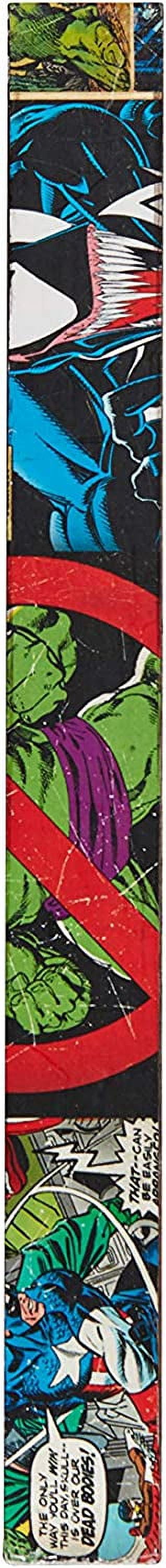 Marvel Retro Comics Wall Art Multicolor Wood Decoration