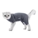 thumbnail image 1 of Cat Recovery Suit 4 Legged Prevents Hair Loss Highly Elastic Comfortable Skin Friendly Soft Kitten Surgical Recovery Suit Flower Grey L, 1 of 1