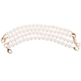 thumbnail image 5 of LOLIPPYY 4PCS Round Imitation Handle Replacement Chain Straps Handbag Chains with Metal Buckles Bags Decoration, 5 of 7