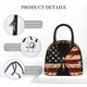 thumbnail image 4 of Easygdp Patriotic USA Butterfly Art Bolsa de Almuerzo Insulada Grande, Forro de Aluminio, Diseño Espacioso, a Prueba de Fugas, Ideal para Trabajo, Picnics, Viajes y Actividades al Aire Libre, 4 of 6